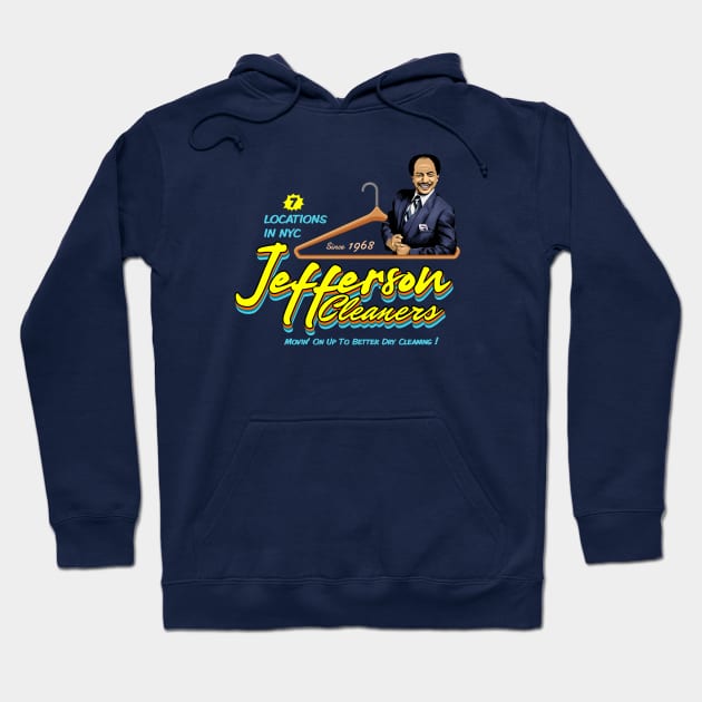 Jefferson Cleaners Hoodie by MIKOLTN